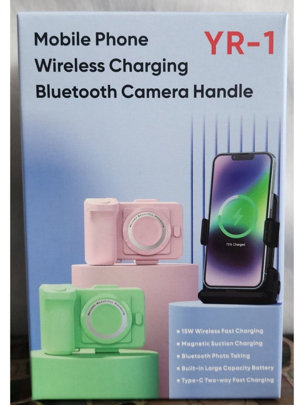 Mobile Phone Wireless Charging Handle